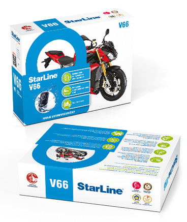 Starline v66. Автосигнализация STARLINE мото v66 Eco. STARLINE v67 комплектация. Сигнализация для мотоцикла v66.